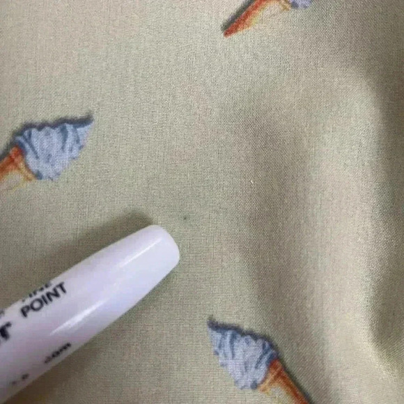 Mosmann Australia Swim Trunks Size Large 8" All Over Print Ice Cream Stretch - Picture 11 of 11